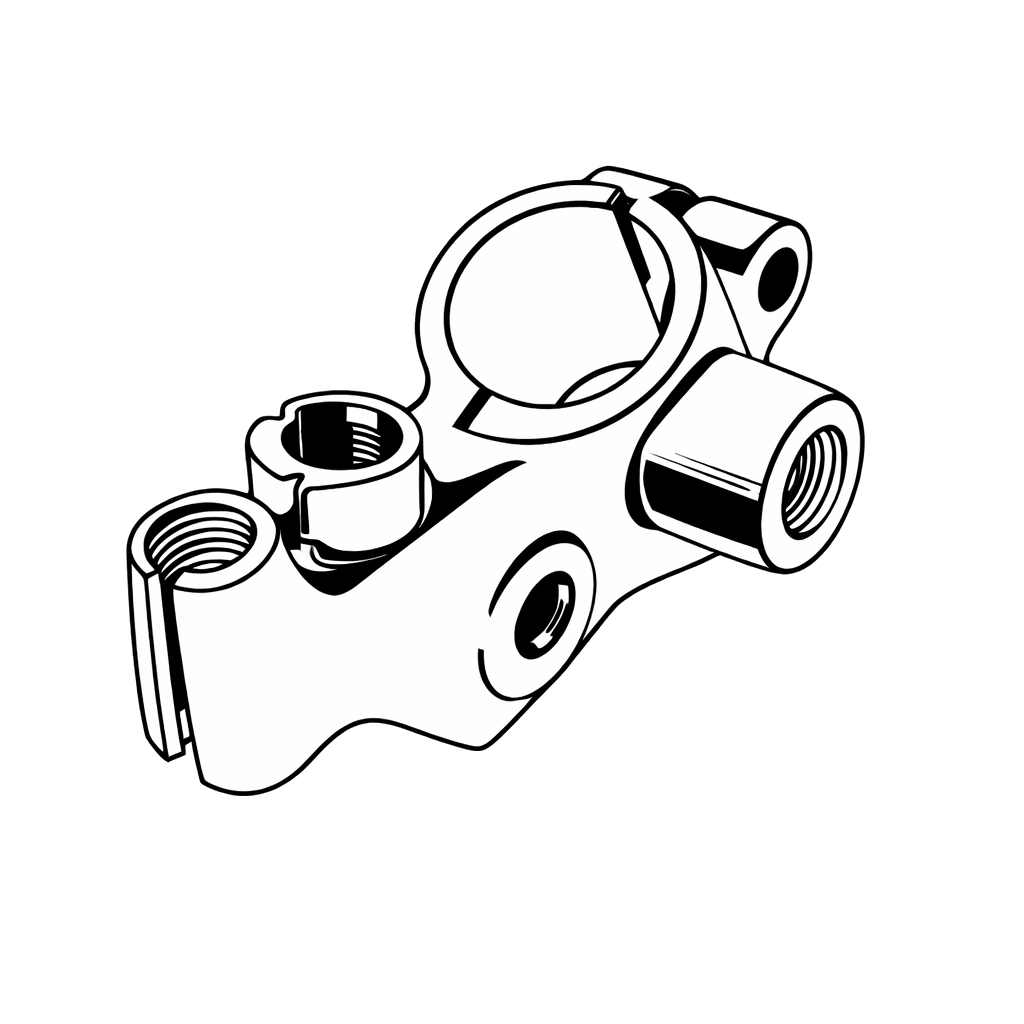 Soporte maneta de embrague